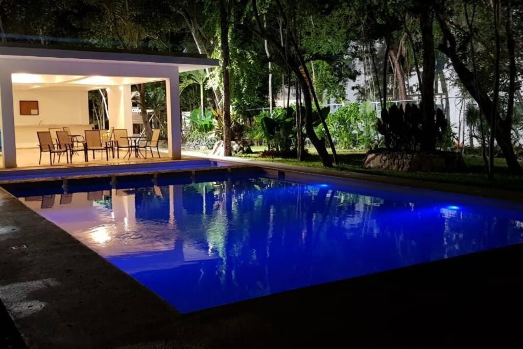 La Casa Del Arbol -4Bed 3 Bath Villa Puerto Morelos Dış mekan fotoğraf
